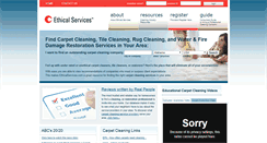 Desktop Screenshot of ethicalservices.com